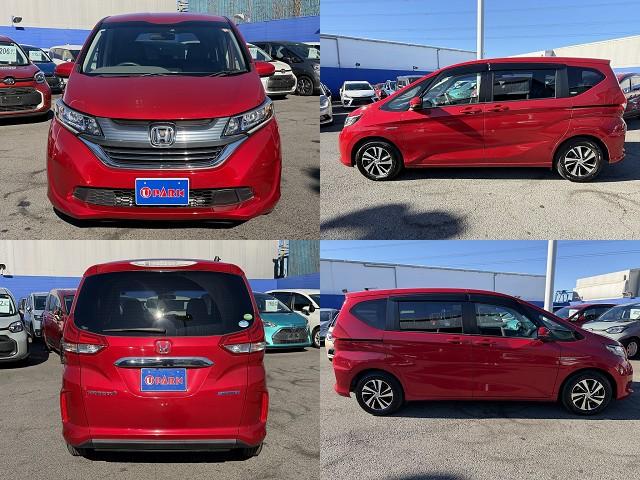 フリード+ハイブリッド ハイブリッドEX 両Pスライド・フルセグナビ・Bカメラ・BTオーディオ・ACC・LKA・LEDライト・ハーフレザー・シートヒーター・ETC・本革ステア・ミラーウィンカー・プライバシーガラス・ドアバイザー(3枚目)