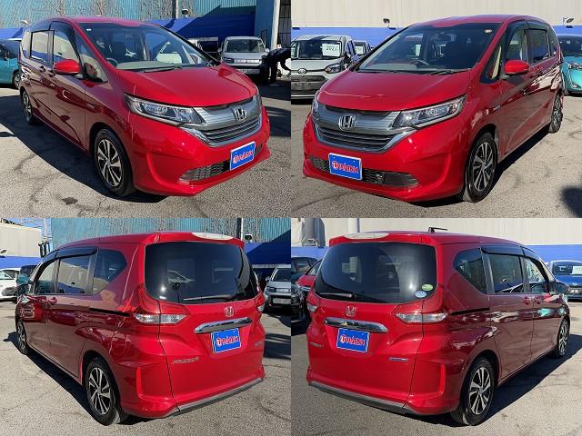 フリード+ハイブリッド ハイブリッドEX 両Pスライド・フルセグナビ・Bカメラ・BTオーディオ・ACC・LKA・LEDライト・ハーフレザー・シートヒーター・ETC・本革ステア・ミラーウィンカー・プライバシーガラス・ドアバイザー(4枚目)