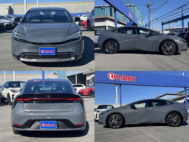 プリウス Ｚ　セーフティセンス・１２．３型フルセグナビ・全周囲カメラ・ＢＴオーディオ・Ｃａｒｐｌａｙ・ＥＴＣ２．０・デジタルミラー・パワーバックドア・ワイヤレス充電・Ｃソナー・ＢＳＭ・ＲＣＴＡ・純正１９ＡＷ（4枚目）