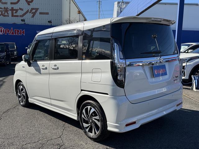 ソリオバンディット ハイブリッドＭＶ　セーフティサポート・両側パワースライド・フルセグナビ・全周囲カメラ・ＵＳＢ・ＢＴオーディオ・シートヒーター・ＬＥＤヘッドライト・リアＣソナー・ＨＵＤ・純正１５ＡＷ・革ステア・ドアバイザー（46枚目）