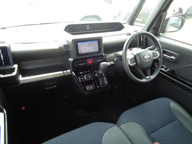 タント カスタムＸ　メモリーナビ　フルセグテレビ　ＣＤ／ＤＶＤ　Ｂｌｕｅｔｏｏｔｈ　全周囲モニター　前後ドライブレコーダー　ハーフレザーシート　シートヒーター　両側パワースライドドア　ＬＥＤヘッドライト　新車保証書付き（13枚目）