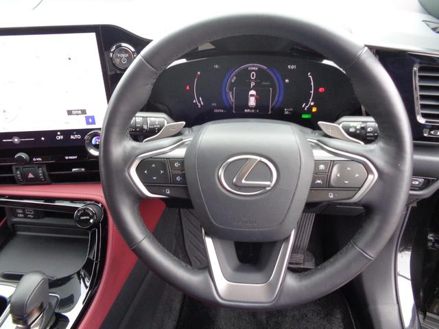 NX NX350h バージョンL 純正ナビ フルセグテレビ パノラミックビューモニター ビルトインETC2.0 前後ドライブレコーダー 本革シート シートエアコン パワーバックドア LEDヘッドライト ワンオーナー 新車保証書付き(33枚目)