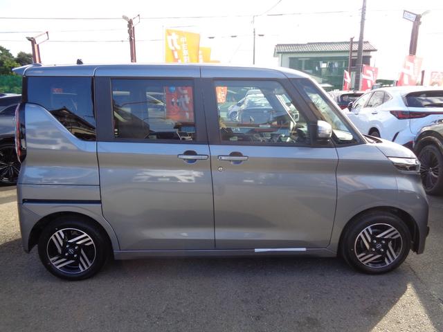 ルークス ハイウェイスター X アラウンドビューモニター ハンズフリーパワースライドドア スマートキー プッシュスタート SOSコール オートエアコン オートライト LEDヘッドライト アルミホイール 新車保証書付き(4枚目)