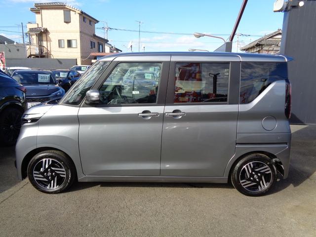 ルークス ハイウェイスター X アラウンドビューモニター ハンズフリーパワースライドドア スマートキー プッシュスタート SOSコール オートエアコン オートライト LEDヘッドライト アルミホイール 新車保証書付き(5枚目)