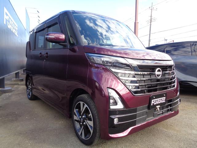 ルークス ハイウェイスター Gターボプロパイロットエディション 純正9型ナビ フルセグテレビ アラウンドビューモニター デジタルインナーミラー ドライブレコーダー ビルトインETC 両側パワースライドドア レザーシート シートヒーター LEDヘッドライト(3枚目)