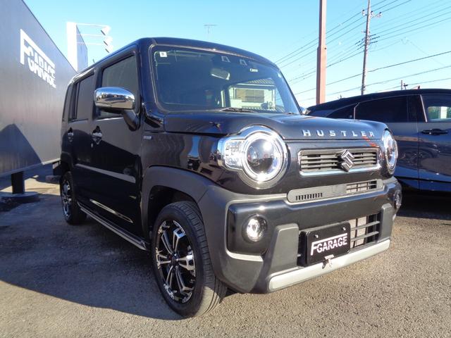 ハスラー ハイブリッドＸターボ　８型メモリーナビ　フルセグテレビ　Ｂｌｕｅｔｏｏｔｈ　バックモニター　ドライブレコーダー　スマートキー　シートヒーター　クルーズコントロール　４ＷＤ　ＬＥＤヘッドライト　アルミホイール　新車保証書付き（3枚目）