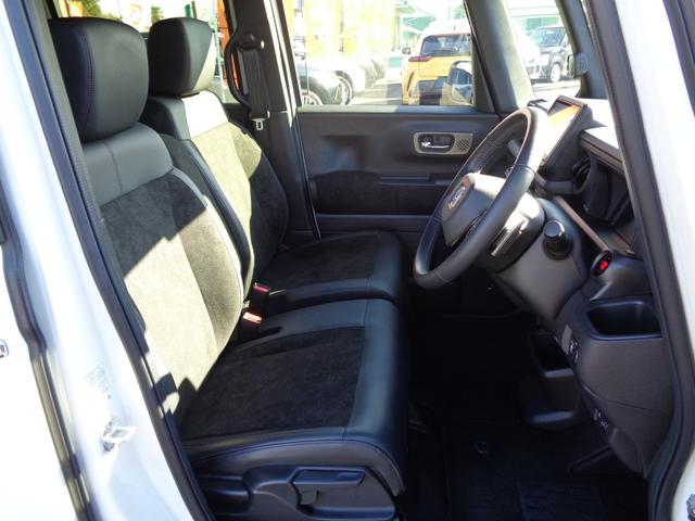 Ｎ－ＢＯＸカスタム ターボ　純正８型ナビ　フルセグテレビ　Ｂｌｕｅｔｏｏｔｈ　バックモニター　ハーフレザーシート　シートヒーター　両側パワースライドドア　ＬＥＤヘッドライト　アルミホイール　法人ワンオーナー　新車保証書付き（15枚目）