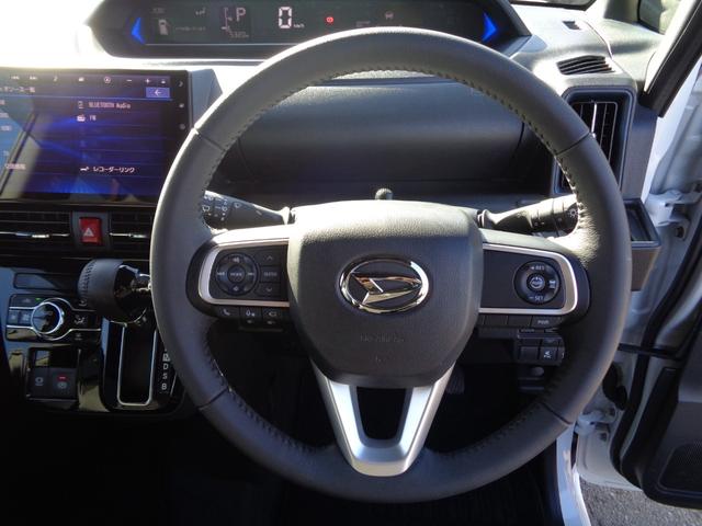 タント カスタムRS 純正ナビ フルセグテレビ Bluetooth パノラミックビューモニター ドライブレコーダー ビルトインETC ハーフレザーシート シートヒーター 両側パワースライドドア LEDライト アルミホイール(33枚目)