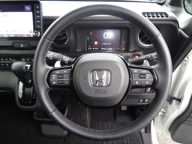 Ｎ－ＢＯＸカスタム ターボ　純正９型ナビ　フルセグテレビ　Ｂｌｕｅｔｏｏｔｈ　バックモニター　スマートキー　ビルトインＥＴＣ　ハーフレザーシート　シートヒーター　両側パワースライドドア　ＬＥＤヘッドライト　アルミホイール（31枚目）