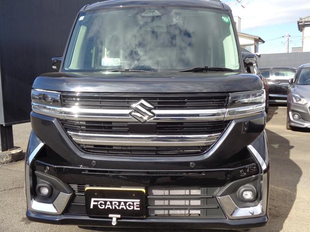 スペーシアカスタム ハイブリッドＸＳ　８型ナビ　フルセグテレビ　Ｂｌｕｅｔｏｏｔｈ　バックモニター　ドライブレコーダー　ビルトインＥＴＣ　ヘッドアップディスプレイ　ハーフレザーシート　シートヒーター　両側パワースライドドア　ＬＥＤライト（2枚目）