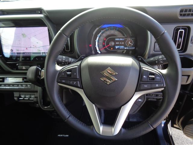 ハスラー タフワイルドターボ　純正９型ナビ　フルセグＴＶ　Ｂｌｕｅｔｏｏｔｈ　全周囲モニター　ビルトインＥＴＣ　スマートキー　プッシュスタート　シートヒーター　クルーズコントロール　ルーフレール　ＬＥＤヘッドライト　アルミホイール（32枚目）