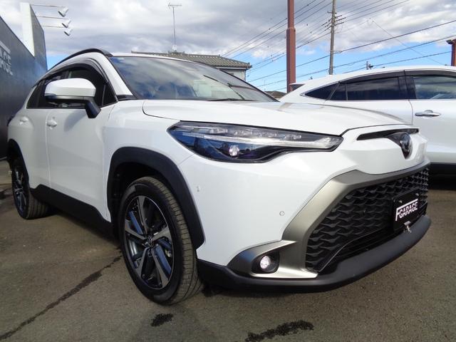 カローラクロス ハイブリッド Z 純正ナビ フルセグテレビ パノラミックビューモニター ドライブレコーダー ビルトインETC2.0 アドバンストパーク ハーフレザーシート シートヒーター パワーバックドア LEDヘッドライト(3枚目)