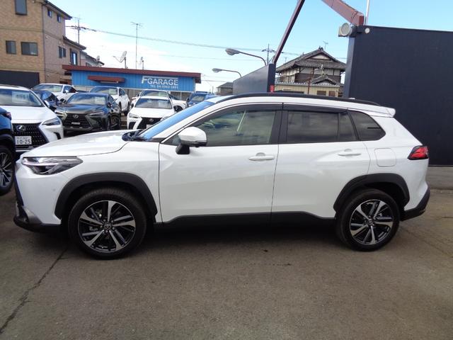 カローラクロス ハイブリッド Z 純正ナビ フルセグテレビ パノラミックビューモニター ドライブレコーダー ビルトインETC2.0 アドバンストパーク ハーフレザーシート シートヒーター パワーバックドア LEDヘッドライト(5枚目)