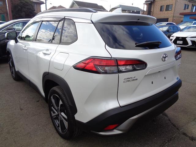 カローラクロス ハイブリッド Z 純正ナビ フルセグテレビ パノラミックビューモニター ドライブレコーダー ビルトインETC2.0 アドバンストパーク ハーフレザーシート シートヒーター パワーバックドア LEDヘッドライト(6枚目)