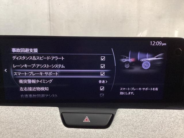 ＣＸ－６０ ３．３　ＸＤハイブリッド　プレミアム　モダン　ディーゼルター　ワンオーナー　全周囲カメラ　電動リアゲート　ドライブレコーダー　衝突被害軽減ブレーキ　アダプティブクルーズコントロール　３６０度モニター　ワンオーナー　整備記録簿　地上デジタル　衝突軽減装置　ヒーター（17枚目）
