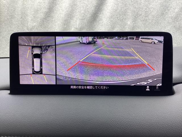 ＣＸ－８ ２．２　ＸＤ　エクスクルーシブ　モード　ディーゼルターボ　４　６人乗り　３６０度カメラ　サンルーフ　シートヒーター　３６０度ビュー　ＢＴオーディオ　オートハイビーム　パワーゲート　ワンオーナー車　ＡＷＤ　ＬＫＡ　ＬＥＤヘッドライト　本革シート　ＵＳＢ　サンルーフ（5枚目）