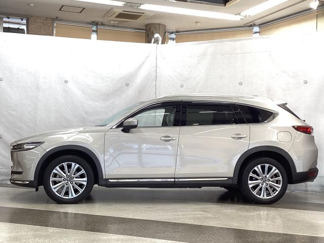 CX-8 2.2 XD エクスクルーシブ モード ディーゼルターボ ワンオーナー 全周囲カメラ アクセル踏み間違い防止装置 LEDヘッドライト 電動リアゲート ルーフレール サンルーフ 360度ビュー BTオーディオ オートハイビーム パワーゲート ワンオーナー車(36枚目)