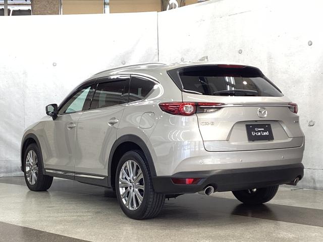 CX-8 2.2 XD エクスクルーシブ モード ディーゼルターボ ワンオーナー 全周囲カメラ アクセル踏み間違い防止装置 LEDヘッドライト 電動リアゲート ルーフレール サンルーフ 360度ビュー BTオーディオ オートハイビーム パワーゲート ワンオーナー車(37枚目)