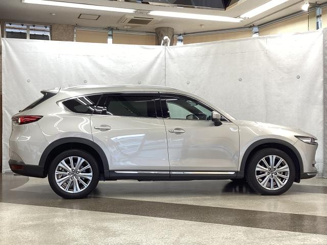 CX-8 2.2 XD エクスクルーシブ モード ディーゼルターボ ワンオーナー 全周囲カメラ アクセル踏み間違い防止装置 LEDヘッドライト 電動リアゲート ルーフレール サンルーフ 360度ビュー BTオーディオ オートハイビーム パワーゲート ワンオーナー車(39枚目)