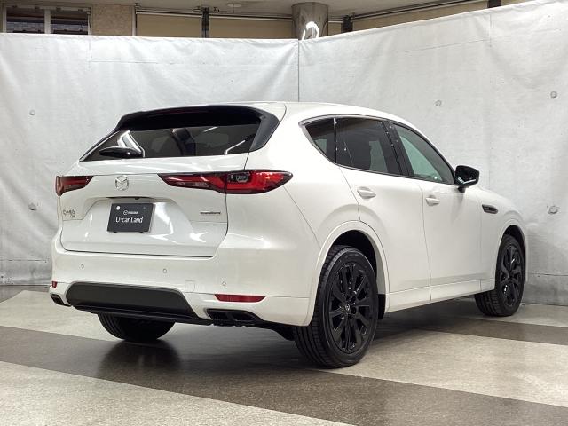 ＣＸ－６０ ３．３　ＸＤハイブリッド　エクスクルーシブ　スポーツ　ディー　全周囲カメラ　障害物センサー　本革シート　アクセル踏み間違い防止装置　電動リアゲート　ＬＥＤヘッドライト　レーンアシスト　ＭＲＣＣ　本革シート　スマートキー　横滑り防止装置　Ｂｌｕｅｔｏｏｔｈ　ＥＴＣ（38枚目）