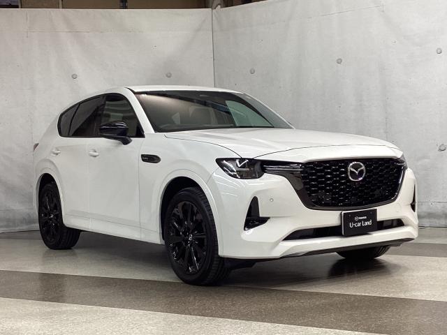 ＣＸ－６０ ３．３　ＸＤハイブリッド　エクスクルーシブ　スポーツ　ディー　全周囲カメラ　障害物センサー　本革シート　アクセル踏み間違い防止装置　電動リアゲート　ＬＥＤヘッドライト　レーンアシスト　ＭＲＣＣ　本革シート　スマートキー　横滑り防止装置　Ｂｌｕｅｔｏｏｔｈ　ＥＴＣ（40枚目）