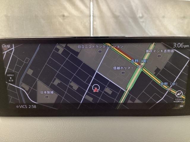 ＣＸ－５ ２５Ｓ　スポーツ　アピアランス　２ＷＤ　マツコネナビ　地デジ　３６０℃ビュー　ＥＴＣ　ＢＯＳＥ　１９インチアルミ　ワンオーナー　スマートキープッシュスタート　フルセグ　レザーシート　ＢＴオーディオ　ＥＴＣ車載器　前席シートヒーター　ナビＴＶ（4枚目）
