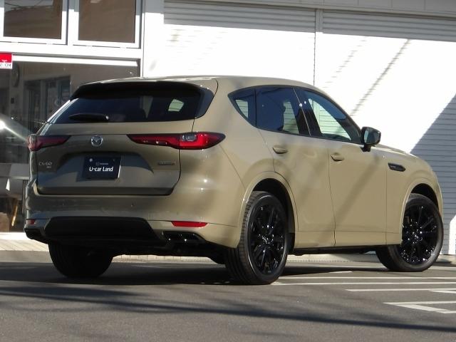 CX-60 XDハイブリッド トレッカー 4WD マツコネナビ 地デジ 360℃ビュー ETC BOSE 20インチアルミ 試乗車 (38枚目)