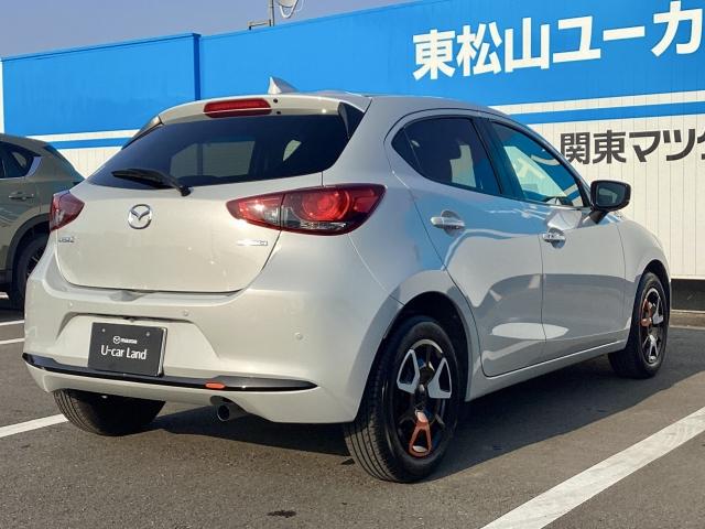 ＭＡＺＤＡ２ １．５　１５ＢＤ　衝突軽減ブレーキ　車線逸脱警報　ＤＶＤ再生　ＬＥＤライト　デモアップ　アドバンストキー　フルセグ　レーダークルーズ　エアコン　ドラレコ　メモリーナビ　ＥＴＣ　Ｂｌｕｅｔｏｏｔｈ接続　オートライト（3枚目）