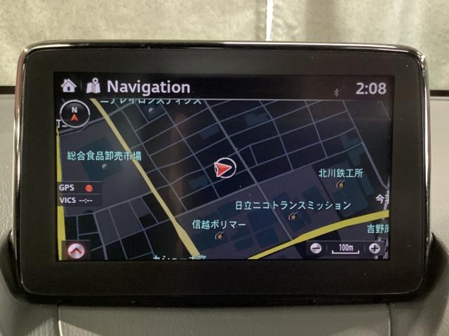 デミオ １．５　１５Ｓ　ツーリング　コーナーソナー　地デジ　インテリジェントキー　記録簿　ブルートゥース　ＤＶＤ　ＬＥＤヘッド　ワンオーナー車　ドラレコ　前席シートヒーター　横滑り防止装置　ＥＴＣ　ハイビームアシスト　オートエアコン（4枚目）