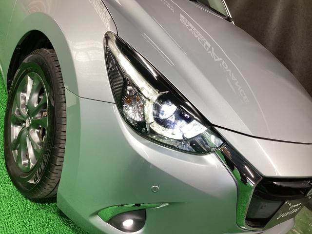 デミオ １．５　１５Ｓ　ツーリング　コーナーソナー　地デジ　インテリジェントキー　記録簿　ブルートゥース　ＤＶＤ　ＬＥＤヘッド　ワンオーナー車　ドラレコ　前席シートヒーター　横滑り防止装置　ＥＴＣ　ハイビームアシスト　オートエアコン（31枚目）