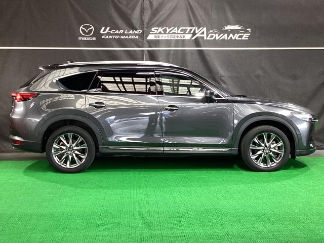 ＣＸ－８ ＸＤ　Ｌパッケージ　３６０度モニター　ＢＯＳＥ　Ｆベンチレーション　オートリアゲート　定期点検記録簿　レーンキープ　本革シート　Ｂｌｕｅｔｏｏｔｈ接続　クリアランスソナー　１オーナー　パワーシート　ルーフレール　ヒーター（39枚目）