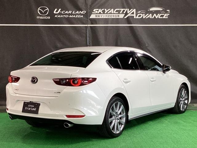 ＭＡＺＤＡ３セダン １．５　１５Ｓ　ツーリング　３６０度モニター　前後２カメラドラレコ　カープレイ対応　車線逸脱警報　３６０°カメラ　レーダークルーズ　スマートブレーキサポート　クリアランスソナー　ミュージックプレイヤー接続可　ＬＥＤヘッド　ＤＶＤ（38枚目）