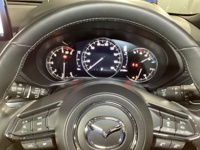 ＣＸ－８ ２．２　ＸＤ　Ｌパッケージ　ディーゼルターボ　４ＷＤ　７人乗り　オートリアゲート　定期点検記録簿　レーンキープ　本革シート　Ｂｌｕｅｔｏｏｔｈ接続　クリアランスソナー　１オーナー　パワーシート　ルーフレール　ＬＥＤヘッドライト　オートハイビーム　ヒーター（3枚目）