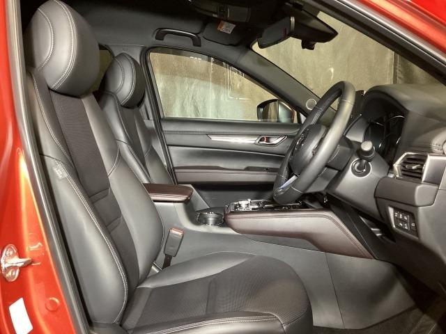 ＣＸ－８ ２．２　ＸＤ　Ｌパッケージ　ディーゼルターボ　４ＷＤ　７人乗り　オートリアゲート　定期点検記録簿　レーンキープ　本革シート　Ｂｌｕｅｔｏｏｔｈ接続　クリアランスソナー　１オーナー　パワーシート　ルーフレール　ＬＥＤヘッドライト　オートハイビーム　ヒーター（7枚目）