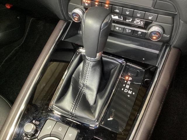 ＣＸ－８ ２．２　ＸＤ　Ｌパッケージ　ディーゼルターボ　４ＷＤ　７人乗り　オートリアゲート　定期点検記録簿　レーンキープ　本革シート　Ｂｌｕｅｔｏｏｔｈ接続　クリアランスソナー　１オーナー　パワーシート　ルーフレール　ＬＥＤヘッドライト　オートハイビーム　ヒーター（24枚目）