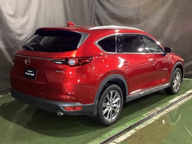 ＣＸ－８ ２．２　ＸＤ　Ｌパッケージ　ディーゼルターボ　４ＷＤ　７人乗り　オートリアゲート　定期点検記録簿　レーンキープ　本革シート　Ｂｌｕｅｔｏｏｔｈ接続　クリアランスソナー　１オーナー　パワーシート　ルーフレール　ＬＥＤヘッドライト　オートハイビーム　ヒーター（39枚目）