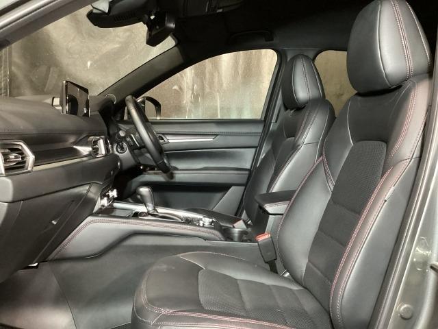 ＣＸ－５ ２．２　ＸＤ　スポーツ　アピアランス　ディーゼルターボ　３６０度ビュー　ソナー　パワーテールゲート　追従クルコン　ＢＴオーディオ　ＬＥＤライト　本革シート　レーンキープ　パワーシート　ドラレコ　シートヒーター　ＥＴＣ　ツインターボ　ＵＳＢ　オートハイビーム（9枚目）
