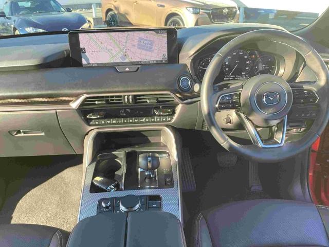 ＣＸ－８０ ３．３　ＸＤハイブリッド　エクスクルーシブ　スポーツ　ディー　当社試乗車　レーダークルーズ　デモアップ　クリアランスソナー　パワーシート　３列シート　シートヒーター　オートマチックハイビーム　衝突被害軽減システム　４ＷＤ　ワンオーナー　革シート　オートライト（2枚目）