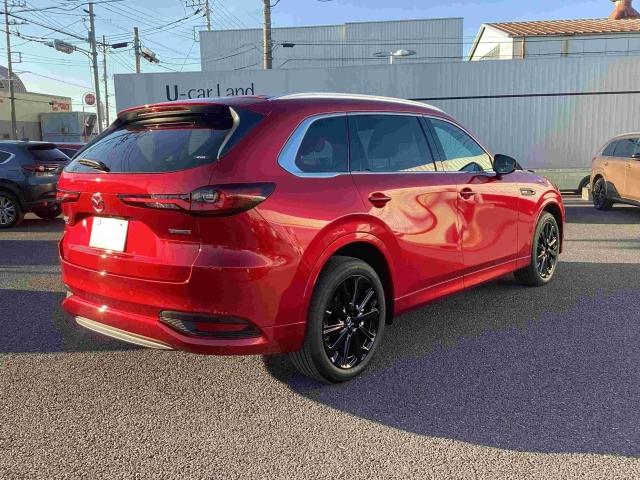 ＣＸ－８０ ３．３　ＸＤハイブリッド　エクスクルーシブ　スポーツ　ディー　当社試乗車　レーダークルーズ　デモアップ　クリアランスソナー　パワーシート　３列シート　シートヒーター　オートマチックハイビーム　衝突被害軽減システム　４ＷＤ　ワンオーナー　革シート　オートライト（8枚目）