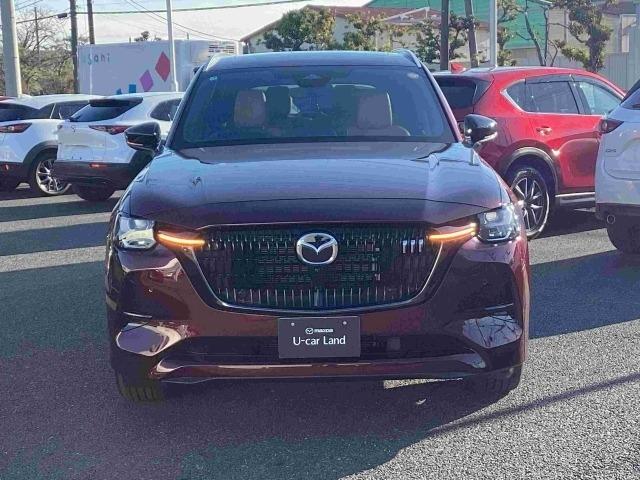 ＣＸ－８０ ３．３　ＸＤハイブリッド　プレミアム　スポーツ　ディーゼルタ　当社試乗車　３６０度　レーダークルーズ　レーンアシスト　パノラマサンルーフ　クリアランスソナー　パワーシート　衝突被害軽減システム　オートライト　革シート　ＥＴＣ　シートヒーター　４ＷＤ　試乗車アップ（20枚目）