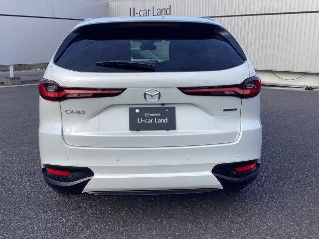 ＣＸ－８０ ３．３　ＸＤ　エクスクルーシブ　モード　ディーゼルターボ　当社試乗車　ＬＥＤヘッドランプ　オートマチックハイビーム　オートライト　電動シート　全周囲カメラ　革シート　３列シート　シートヒーター　ＥＴＣ　スマートブレーキサポート　レーダークルーズ（34枚目）