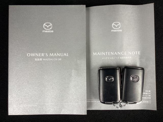 ＣＸ－３０ ２．０　２０Ｓ　プロアクティブ　ツーリングセレクション　レーダークルーズＣ　車線逸脱防止　ナビＴＶ　ＤＶＤプレーヤー　フルセグＴＶ　アドバンスドキー　Ｐシート　ＬＥＤヘッドライト　Ｓヒーター　キーレス　ミュージックプレイヤー接続可　横滑り防止機能　記録簿（29枚目）