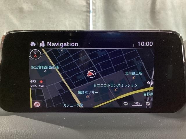 ＣＸ－５ ２．０　２０Ｓ　当社下取　ワンオーナー　衝突軽減システム　ＬＥＤライト　１オーナー　ナビ＆ＴＶ　オートエアコン　ミュージックプレイヤー接続可　盗難防止装置　ＤＶＤ再生　ＡＢＳ　キーレス　Ｉ－ＳＴＯＰ　サイドカメラ（4枚目）