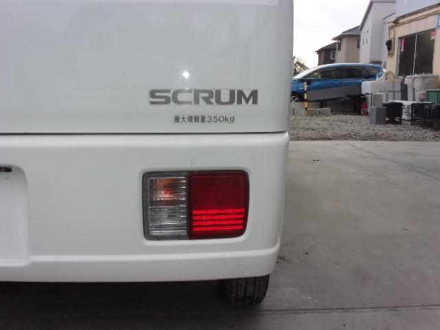 スクラム ＰＡ　１年保証付　５ＭＴ車　５ドア　ハイルーフ　ＡＣ　ＰＳ　Ｗエアバック　プライバシーガラス　集中ドアロック　禁煙車　レベライザー　積載３５０ｋｇ（37枚目）