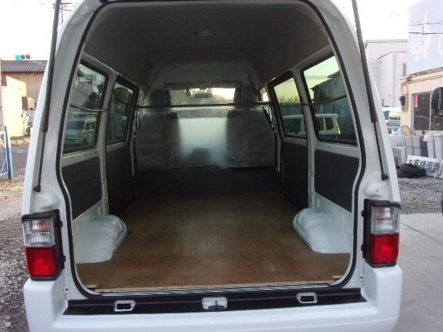 ボンゴバン DX 1年保証付 最終型 5MT車 ハイルーフ 荷室板張り 5ドア 2人乗り ワンオーナー 記録簿7枚 ETC ドラレコ プライバシーガラス AC Wエアバック ABS PS PW 積載1250kg(13枚目)