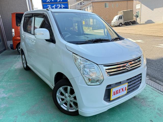 ワゴンＲ ＦＸリミテッド　プッシュスタート　スマートキー　アイドリングＳＴＯＰ　ＣＤオーディオ　ＥＴＣ　ウインカードアミラー　電動格納ドアミラー　フロアマット　ドアバイザー（6枚目）