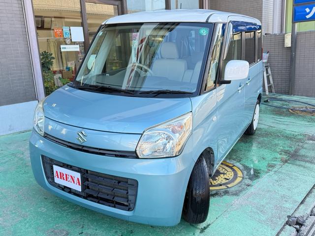 スペーシア Ｘ　メーカーナビ　ワンセグＴＶ　バックカメラ　左パワスラ　アイドリングＳＴＯＰ　ステアリングスイッチ　オートリトラミラー　プッシュスタート　スマートキー　フロアマット　ドアバイザー（7枚目）