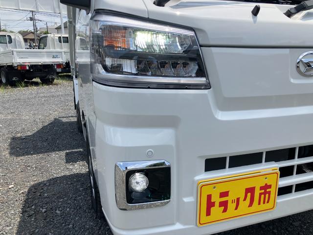 ハイゼットトラック 　ＰＴＯ多目的ダンプ　ＬＥＤ省力パック　届出済み未使用車　スマートキー　ＬＥＤヘッドライト＆フォグランプ　衝突被害軽減ブレーキ　コーナーセンサー（7枚目）