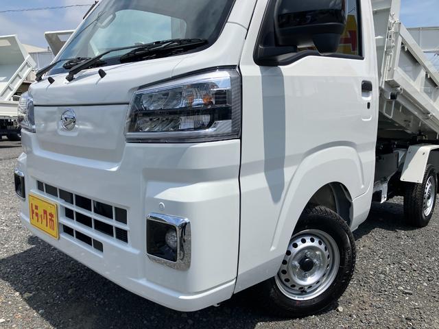 ハイゼットトラック 　ＰＴＯ多目的ダンプ　ＬＥＤ省力パック　届出済み未使用車　スマートキー　ＬＥＤヘッドライト＆フォグランプ　衝突被害軽減ブレーキ　コーナーセンサー（9枚目）