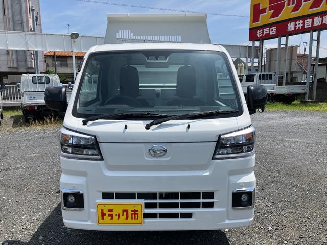 ハイゼットトラック 　ＰＴＯ多目的ダンプ　ＬＥＤ省力パック　届出済み未使用車　スマートキー　ＬＥＤヘッドライト＆フォグランプ　衝突被害軽減ブレーキ　コーナーセンサー（11枚目）